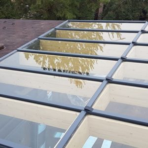 Наклонный противопожарный витраж / серия FRM7207